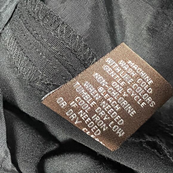 Adrienne Vittadini Studio Skirt Black Double Zip Front Women's 6 Career Office - Picture 7 of 13